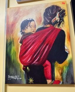 Embrace of Solace: Maternal Bonds