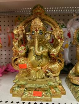 Brass Ganesh Statue