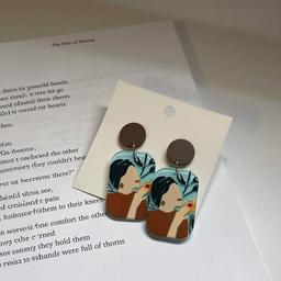 Artisanal Serenity Dangle Earrings