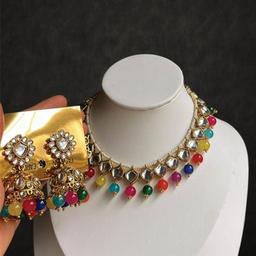 Multicolor Choker set