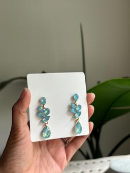 Blue earring 