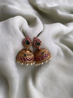 Jhumka gold plated